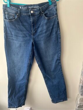 R·Jeans Women's Skinny Jeans in Medium Blue